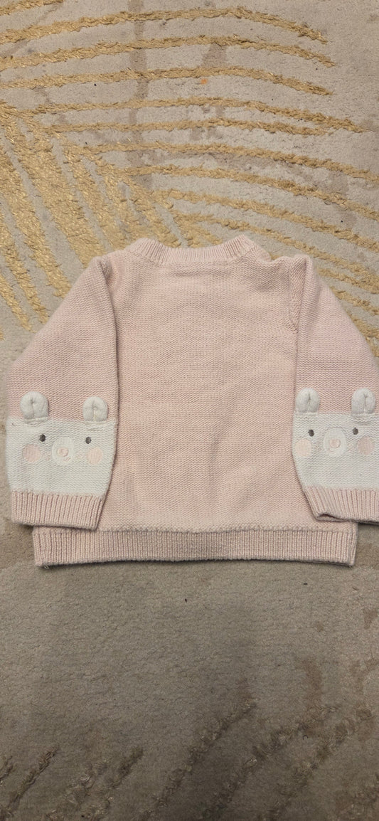 Mothercare Bunny Cardigan 0-3 Months