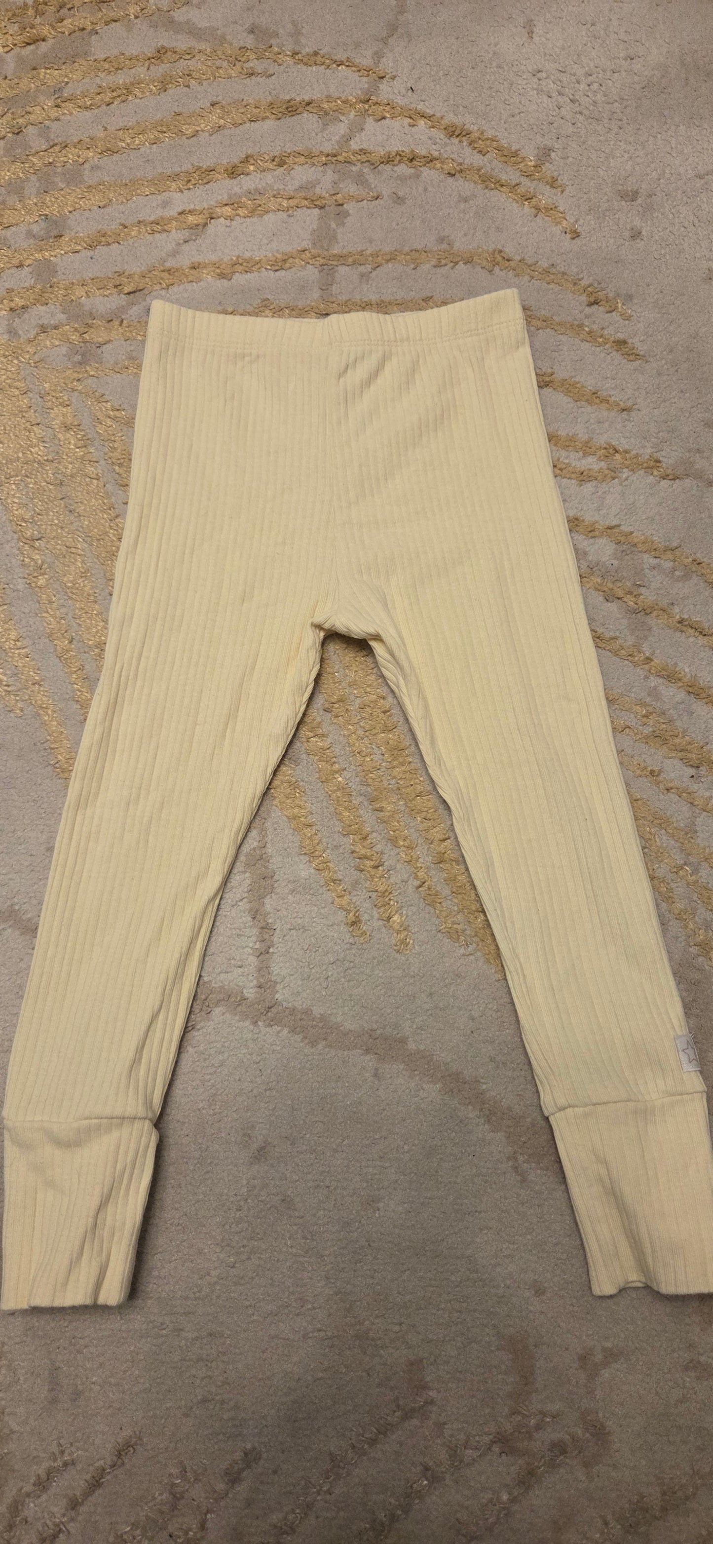 F&F Yellow Leggings 12-18 Months
