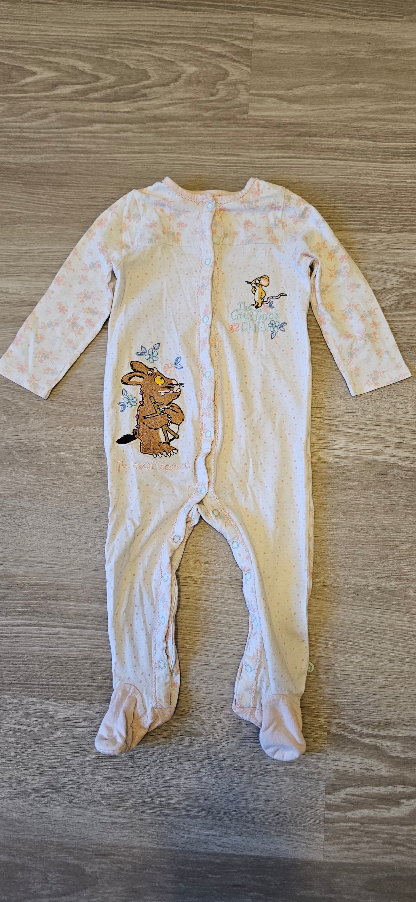 Gruffalo Sleepsuit Longsleeve 12-18 Months