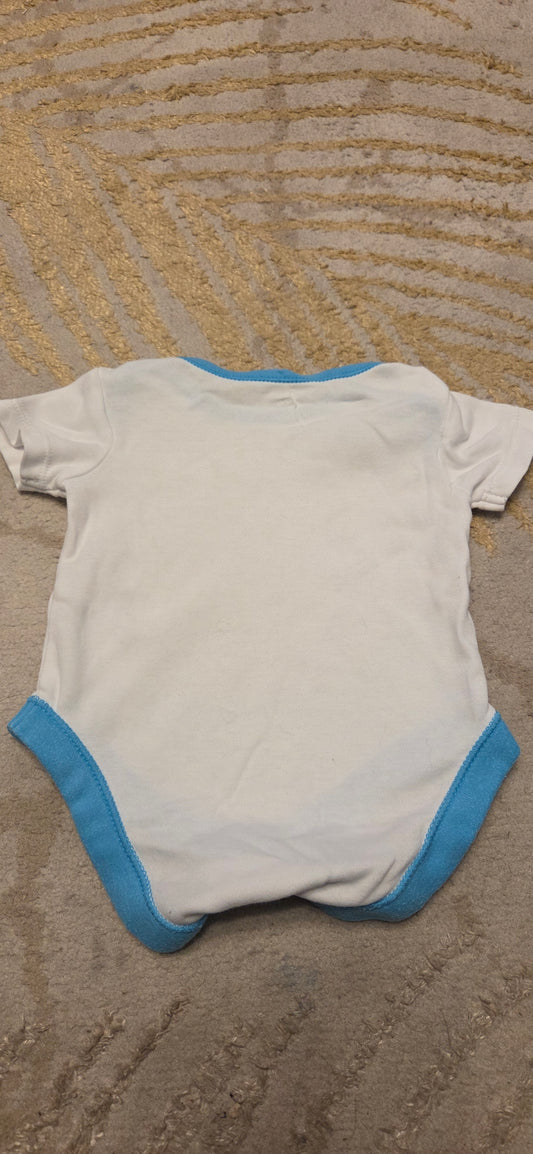 George Car Shortsleeve Vest 0-3 Months