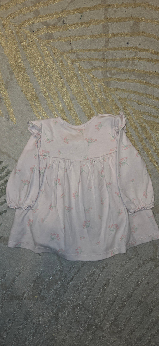 Mothercare Pink Floral Dress 3-6 Months