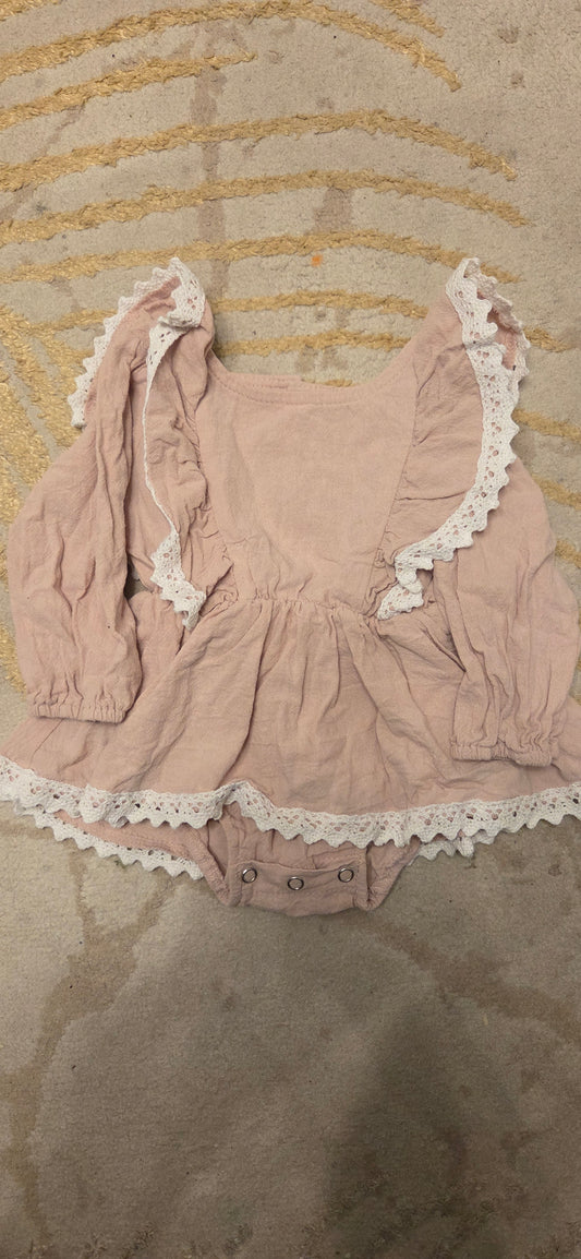 Frilly Dress 0-3 Months