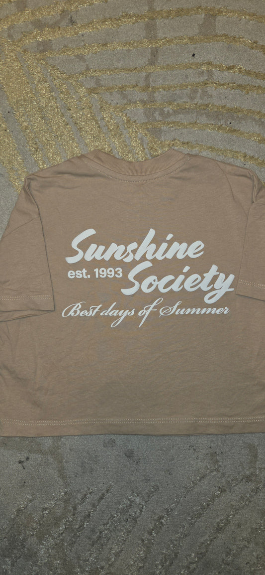 Primark Sunshine Society T-Shirt 2-3 Years