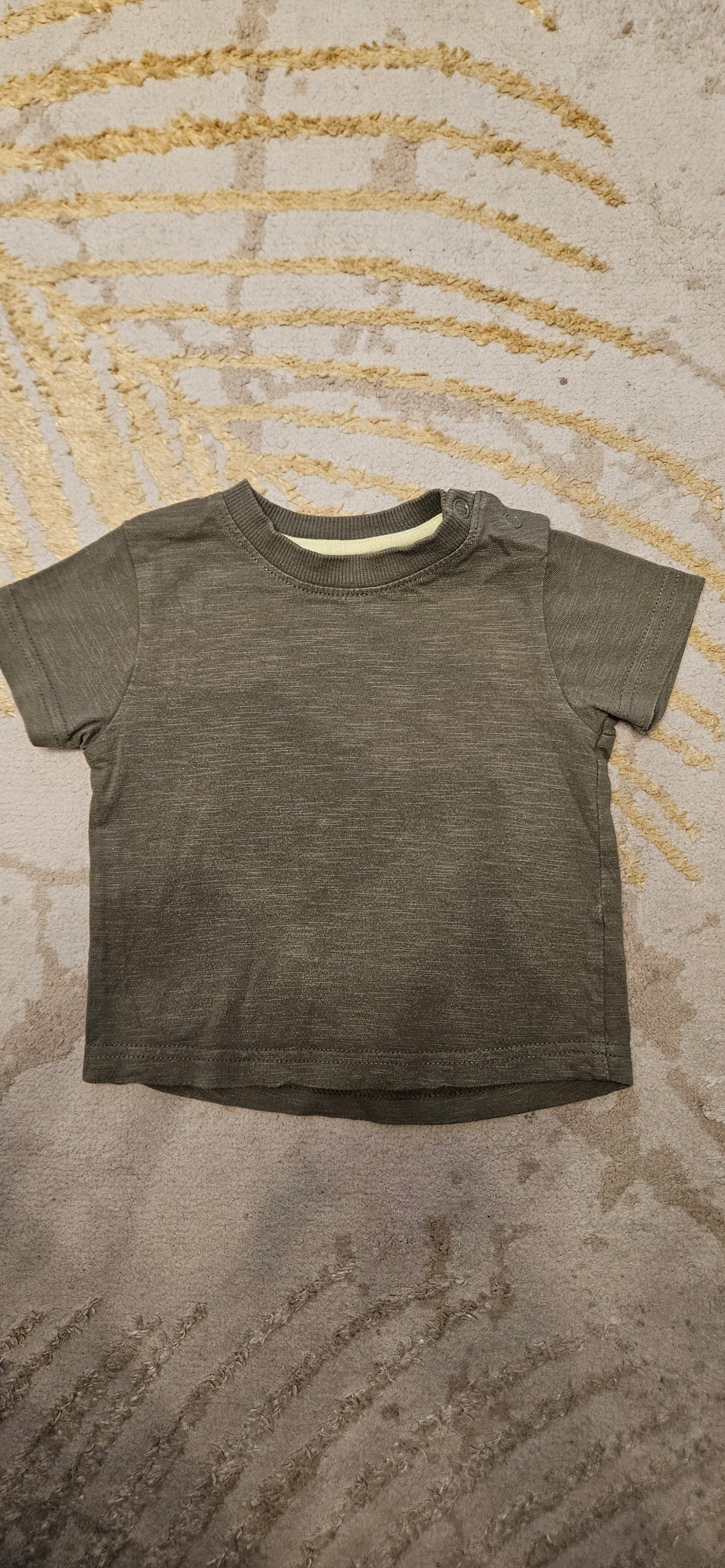 Nutmeg Green Shortsleeve T-Shirt 6-9 Months