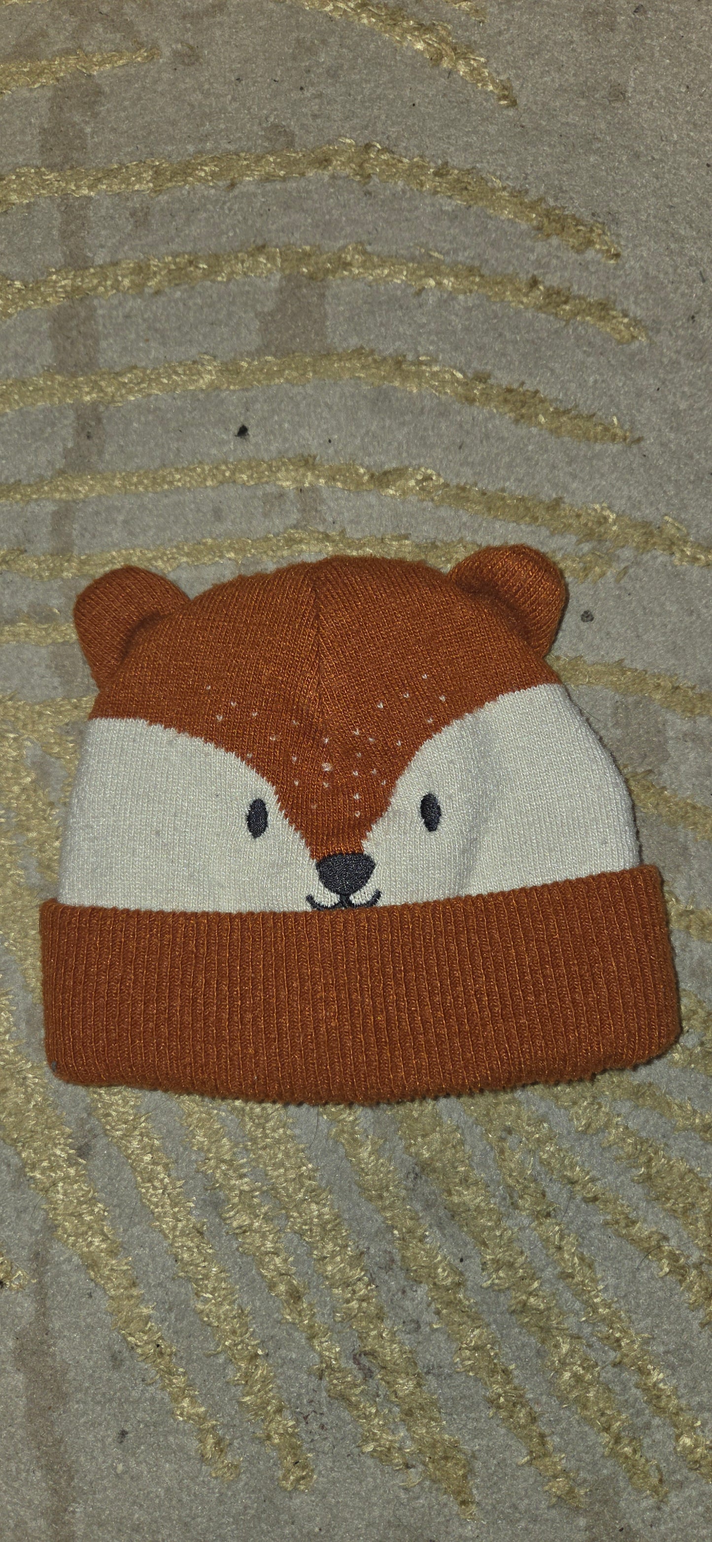 F&F Fox Hat 6-12 Months