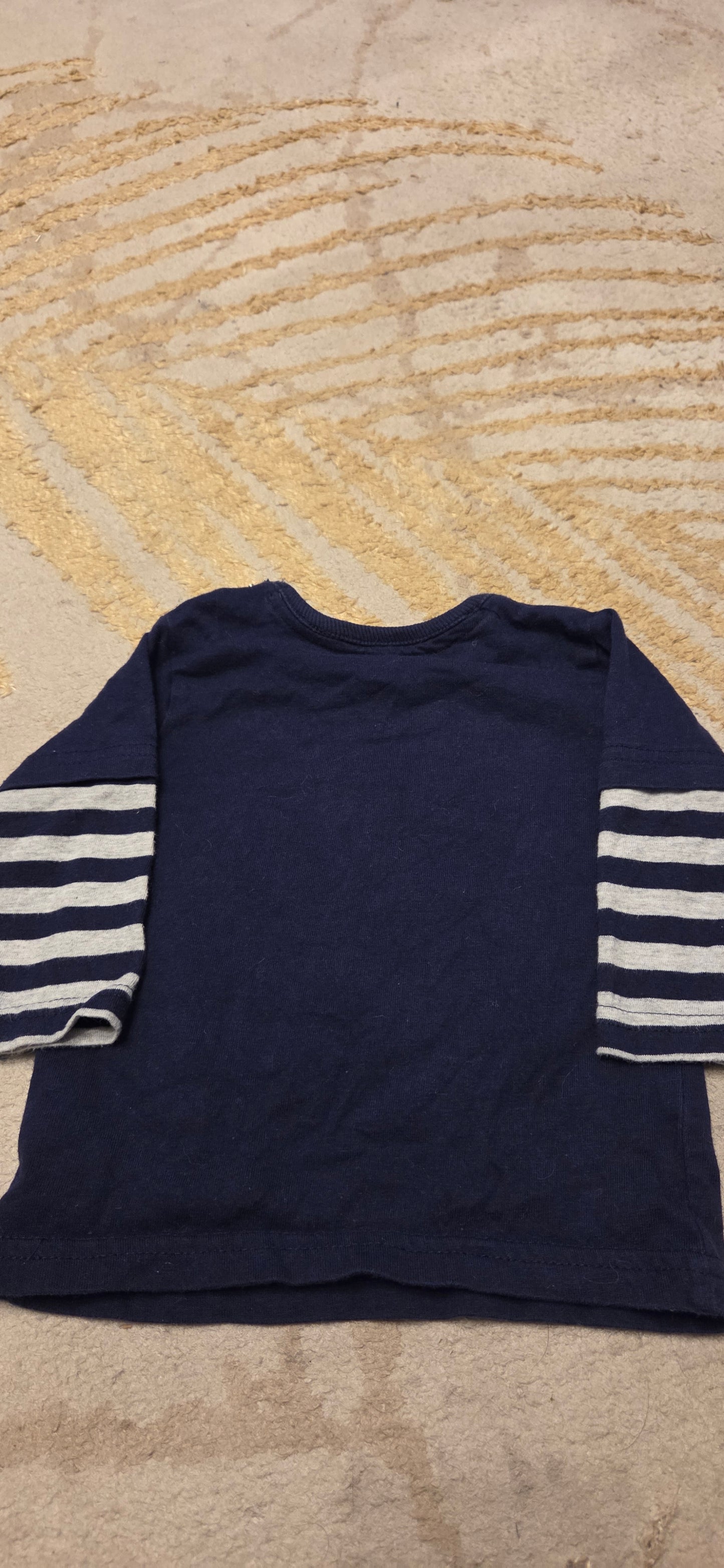 George Polar Bear Longsleeve T-Shirt 0-3 Months
