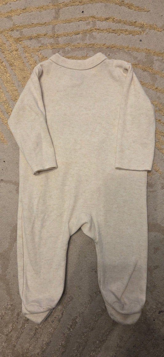 M&Co Bunny Sleepsuit 0-3 Months