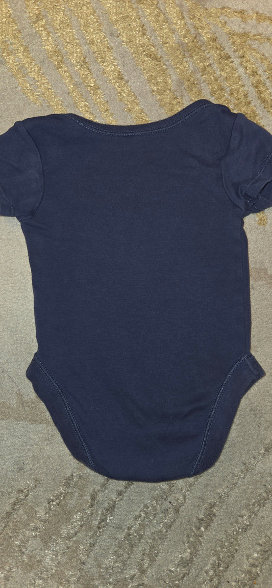 George Navy Truck Vest 0-3 Months