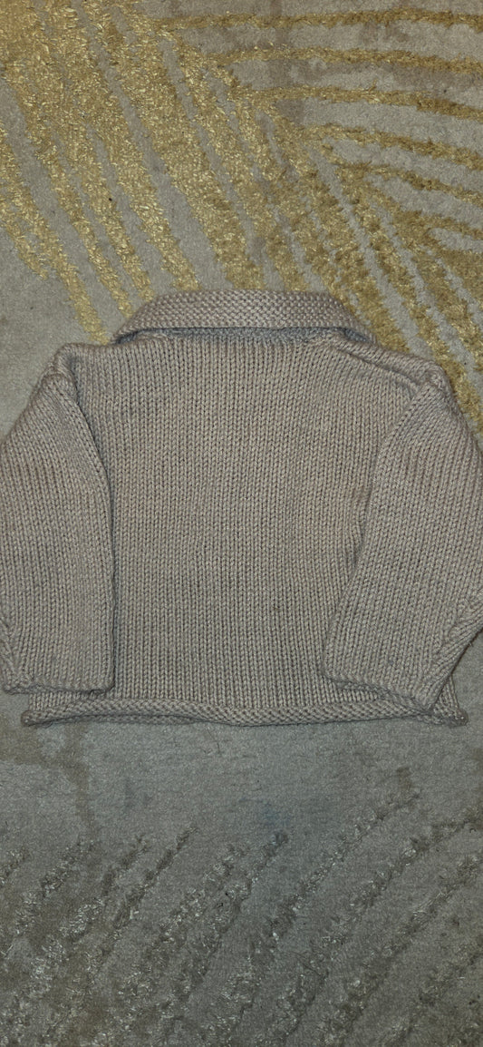 Biege Cardigan 0-3 Months