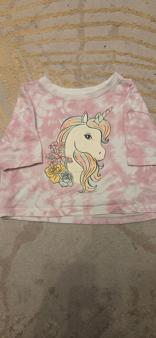 Primark Unicorn Shortsleeve T-Shirt and Shorts 2-3 Years