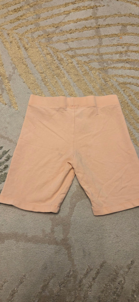 M&S Yellow Legging Shorts 3-4 Years