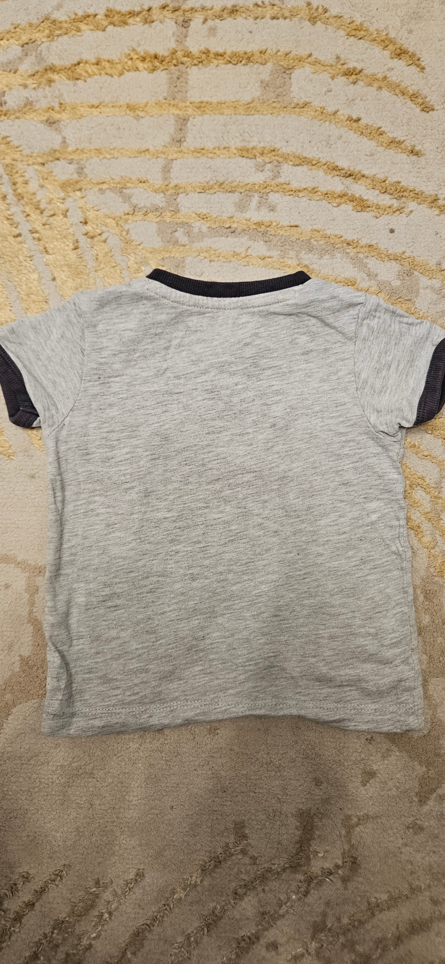 Nutmeg Grey Chilling With Daddy Shortsleeve T-Shirt 6-9 Months