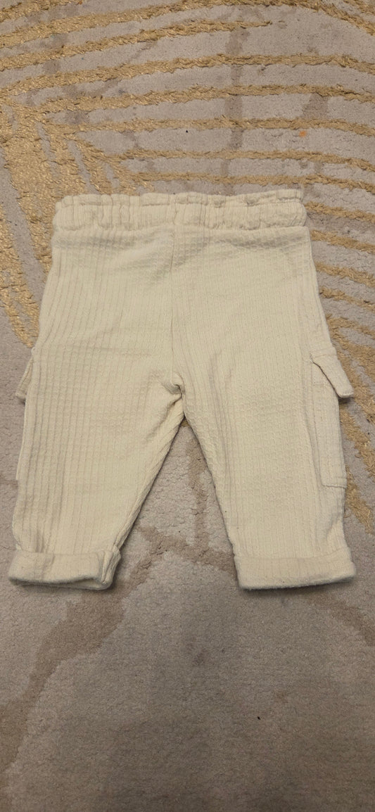 F&F Yellow Trousers 0-3 Months