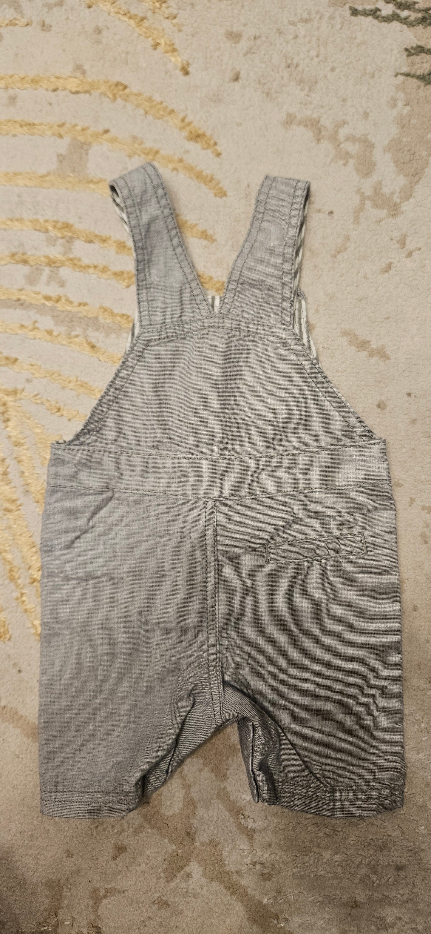 George Blue Jean Style Dungarees 3-6 Months