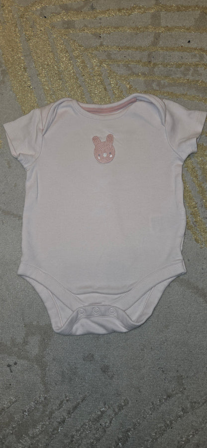Mothercare Rabbit Shortsleeve Vest 3-6 Months