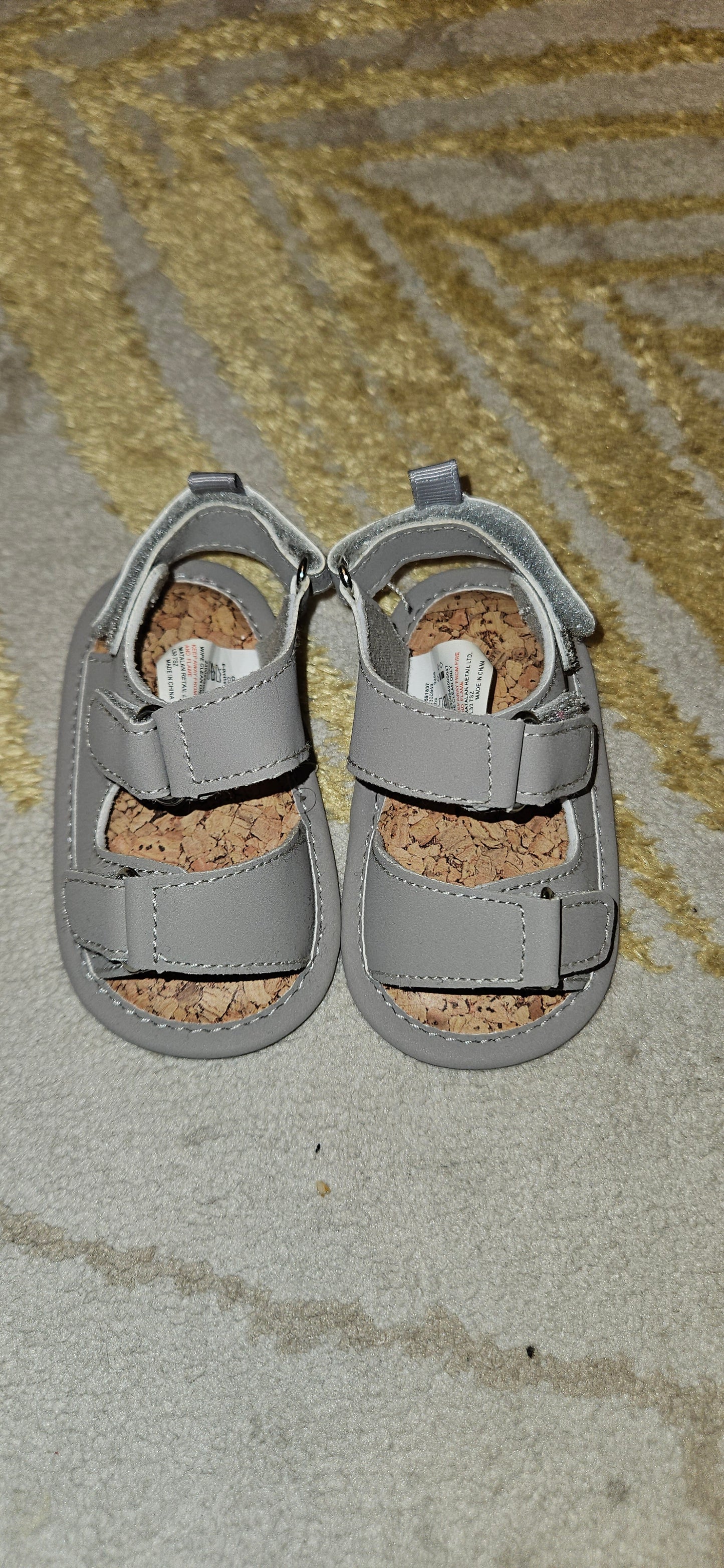 Biege Sandals 6-9 Months