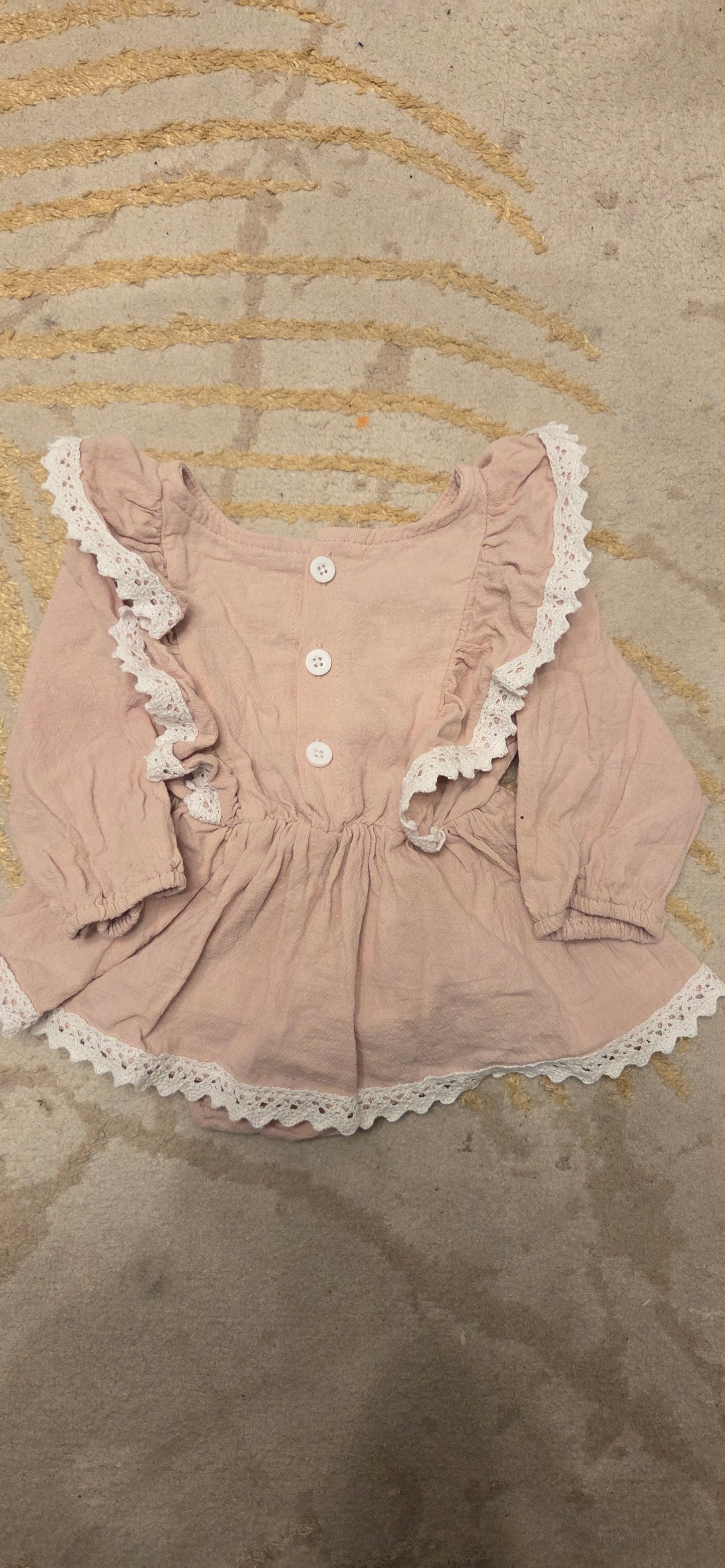 Frilly Dress 0-3 Months