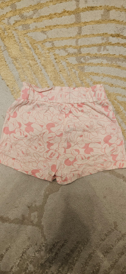 Minnie Mouse & Daisy Duck Shorts 12-18 Months