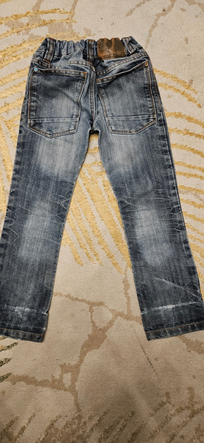 Next Blue Ripped Jeans 3-4 Years
