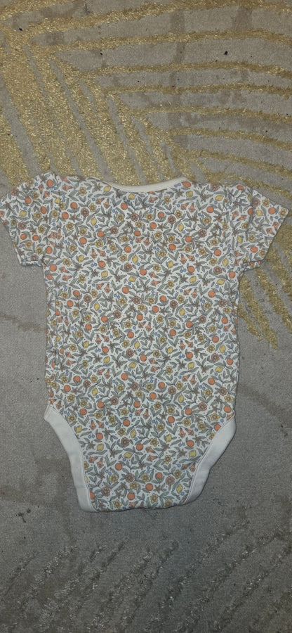 Mothercare Fruit Shortsleeve Vest and Shorts 3-6 Months