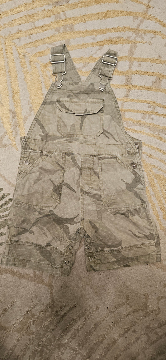 Next Camo Dungarees 12-18 Months