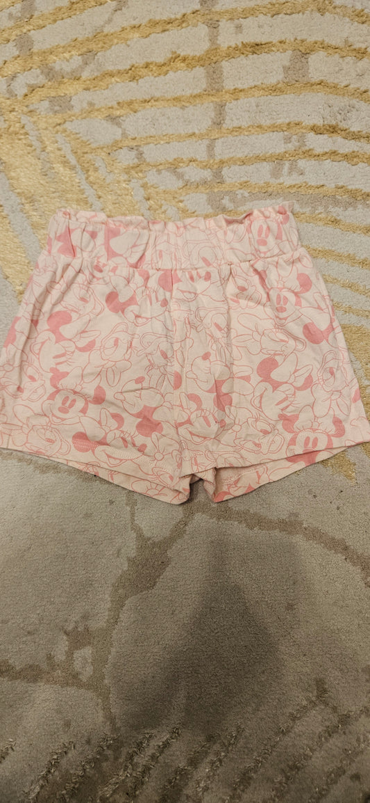 Minnie Mouse & Daisy Duck Shorts 12-18 Months