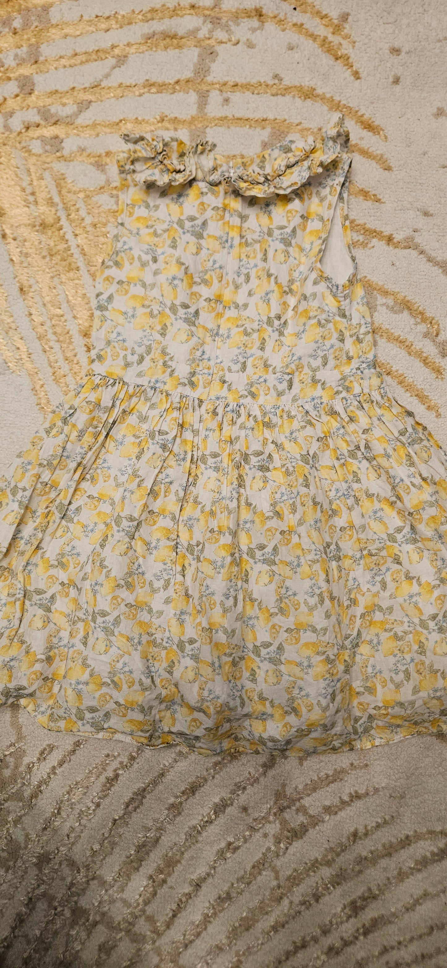 Next Summer Dress Lemon Print 3-4 Years