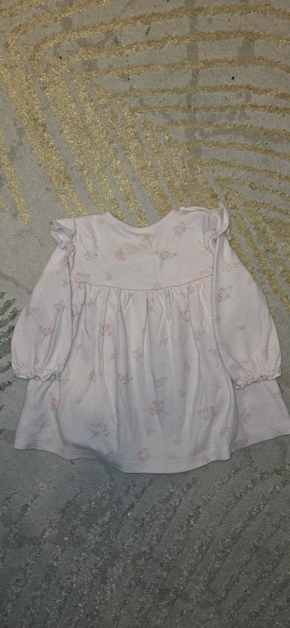 Mothercare Pink Floral Dress 3-6 Months