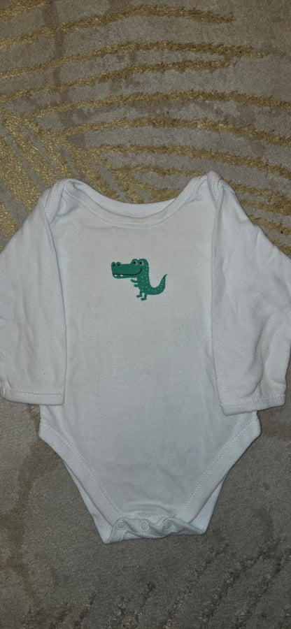 Early Days Alligator Longsleeve Vest 9-12 Months