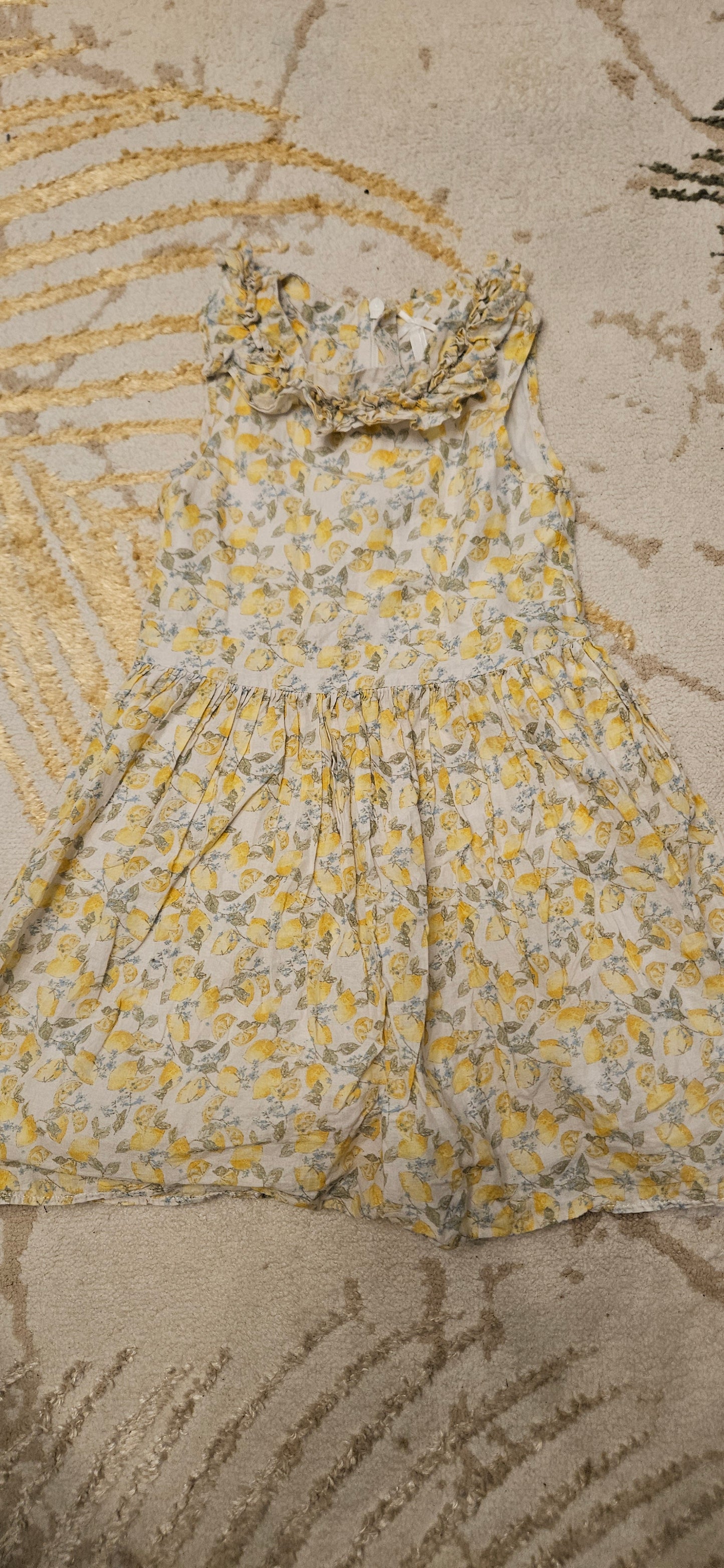 Next Summer Dress Lemon Print 3-4 Years
