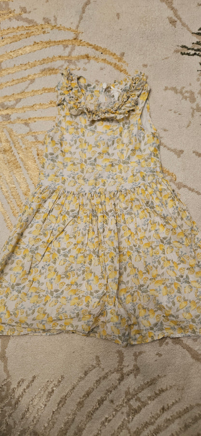 Next Summer Dress Lemon Print 3-4 Years