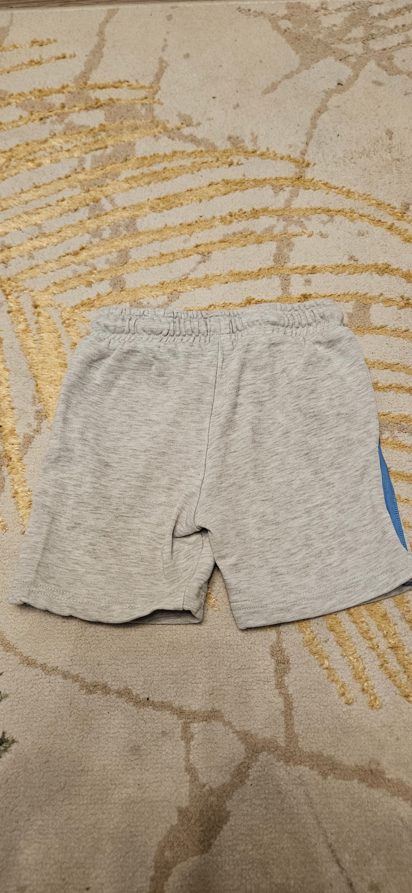 Grey Shorts with Blue Stripe 3-4 Years