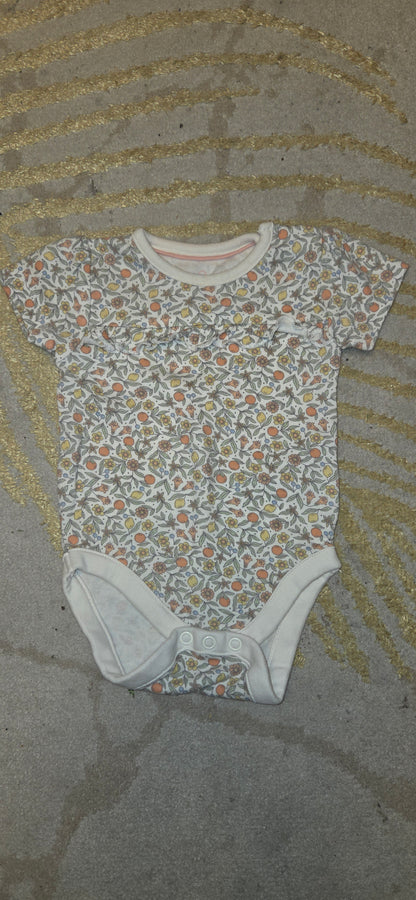 Mothercare Fruit Shortsleeve Vest and Shorts 3-6 Months