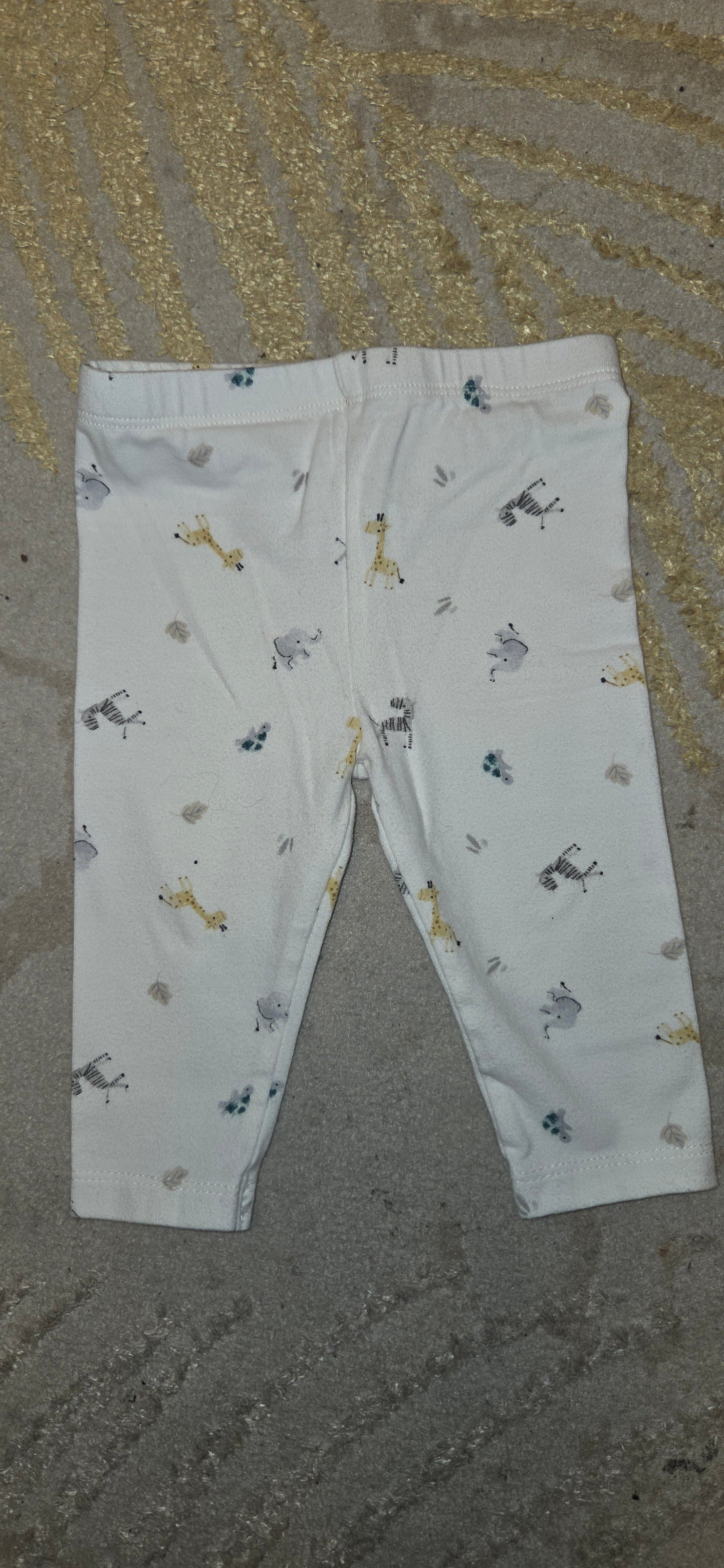 Tu Safari Animal Trousers White 3-6 Months