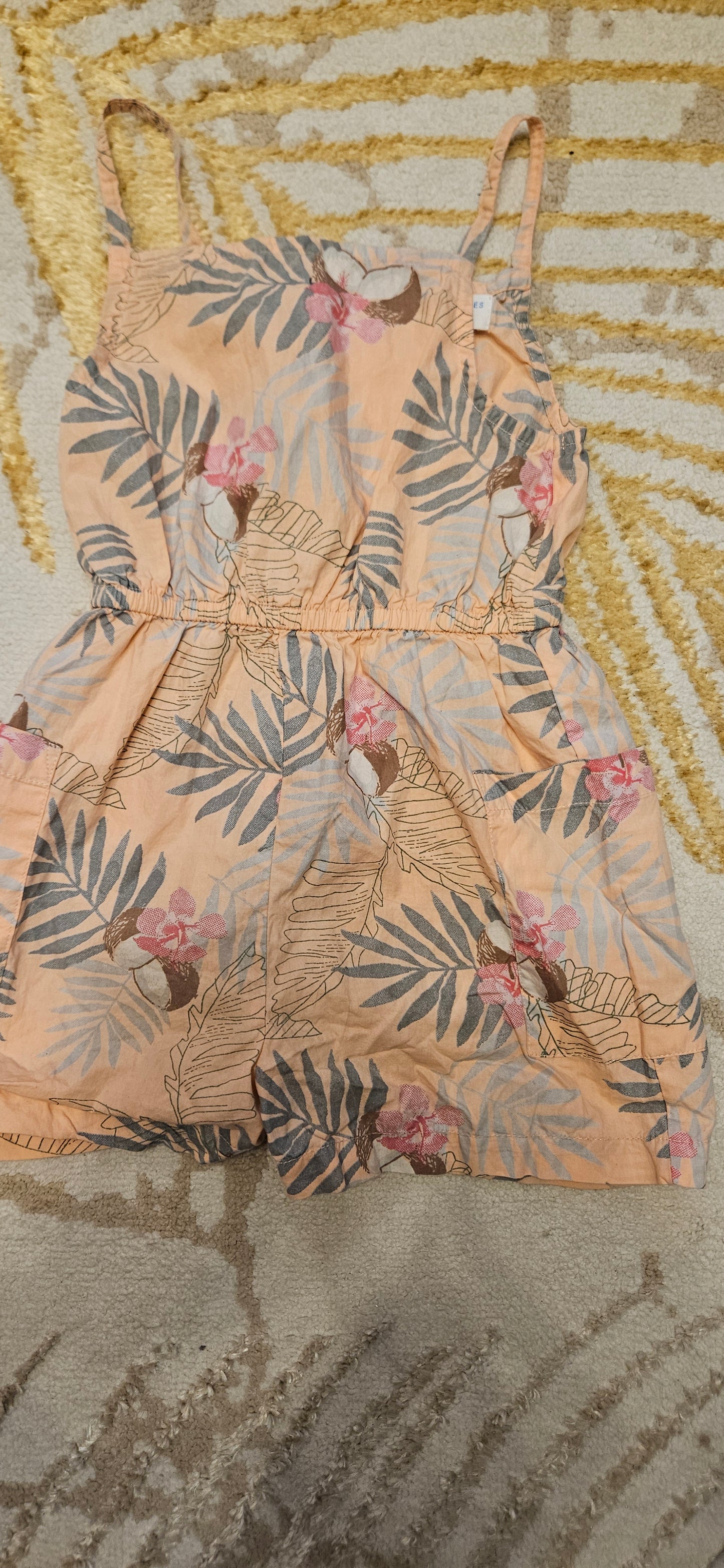 Floral Jumpsuit 3-4 Years