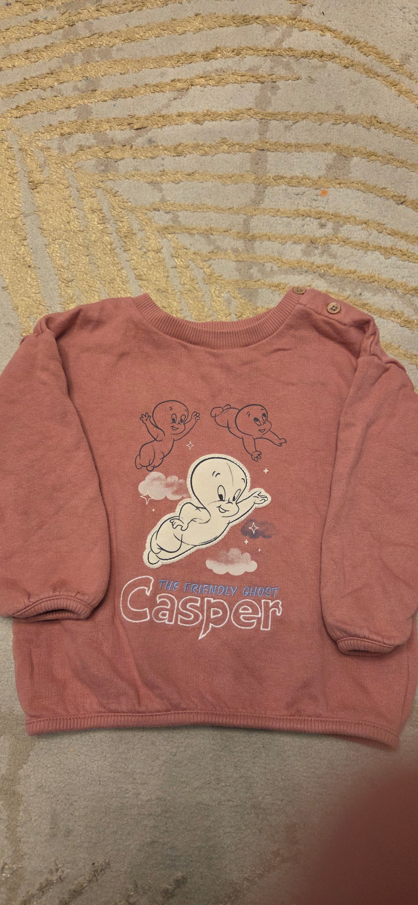 Casper the Friendly Ghost Jumper and Trousers 12-18 Months