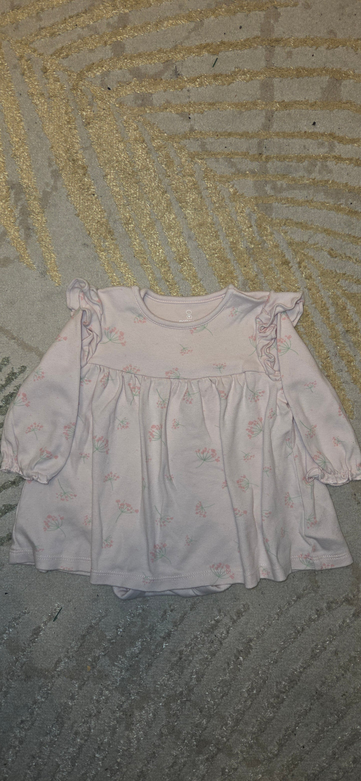 Mothercare Pink Floral Dress 3-6 Months
