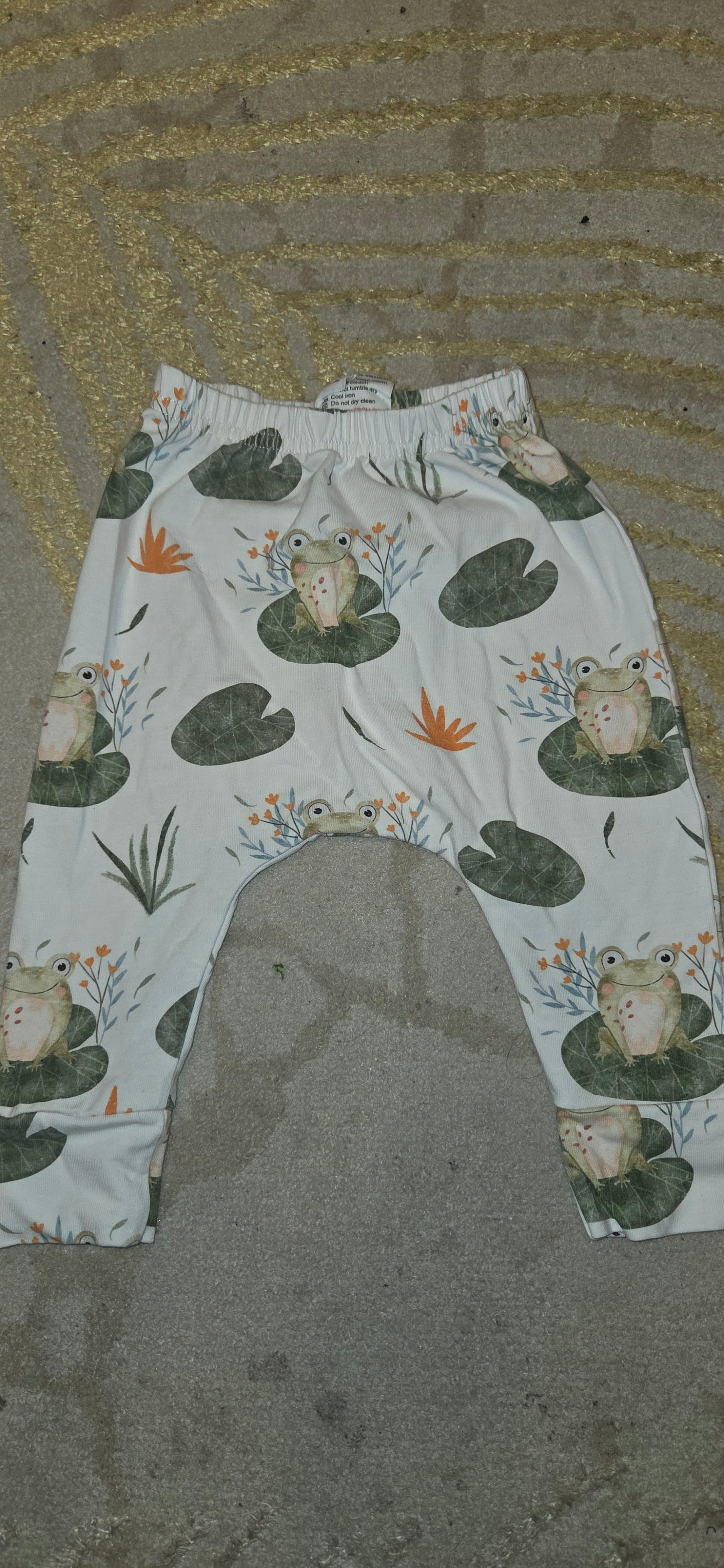 Claybear Frog Trousers 3-6 Months
