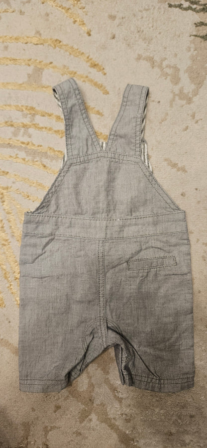 George Blue Jean Style Dungarees 3-6 Months