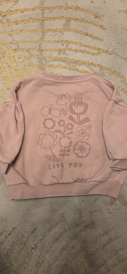George Love you Floral Jumper 12-18 Months