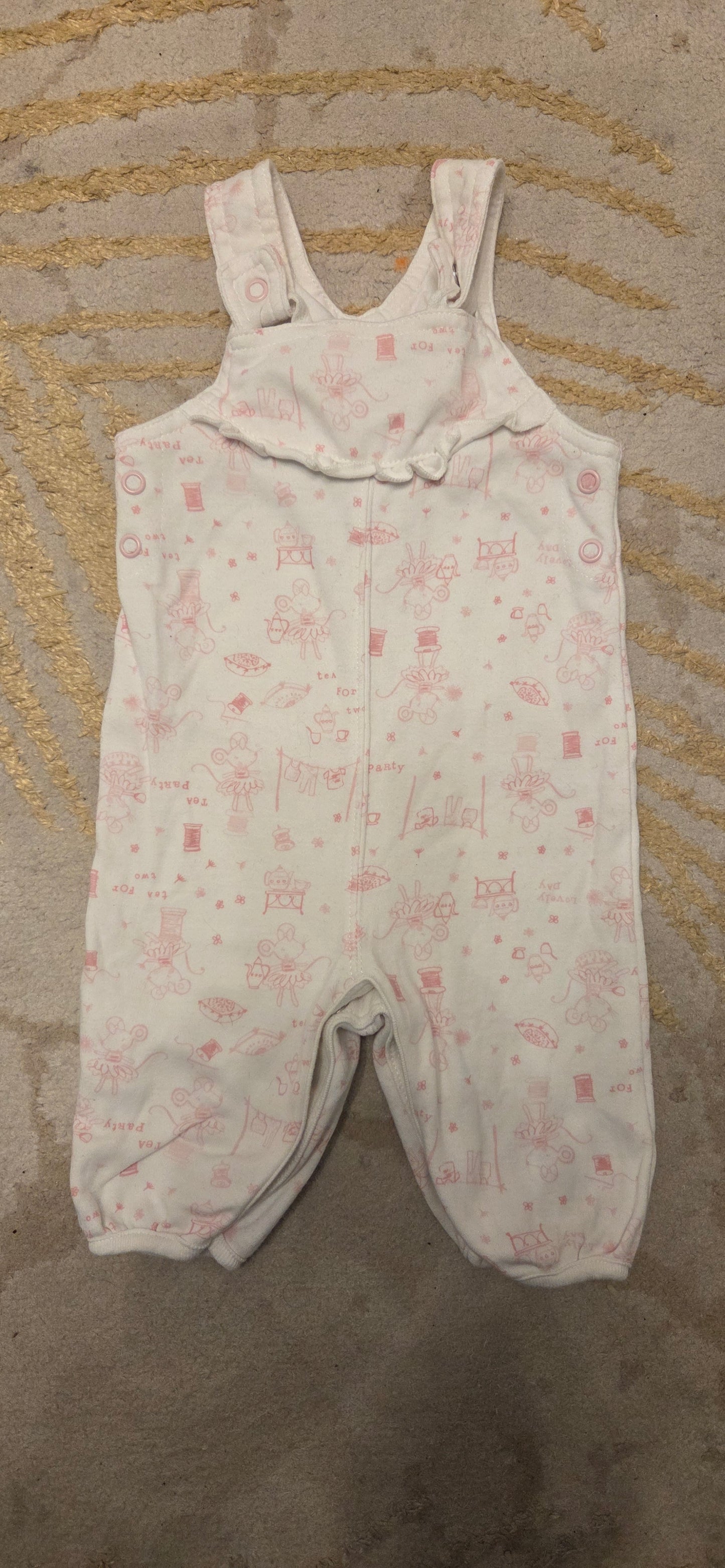 George Teapart Dungarees 0-3 Months