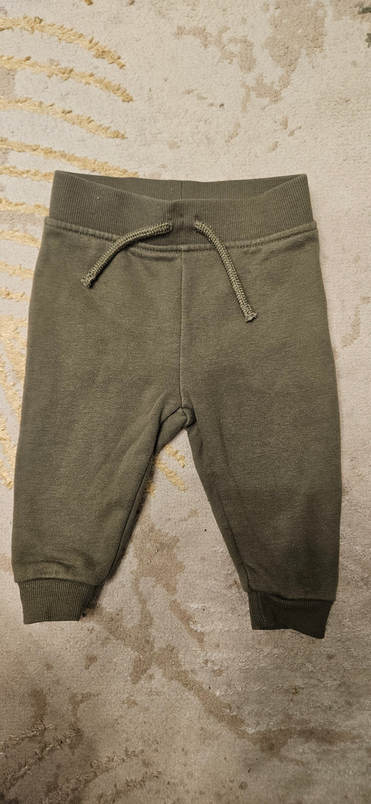Green Tracksuit Bottoms 6-9 Months