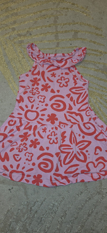 Primark Pink Dress 2-3 Years